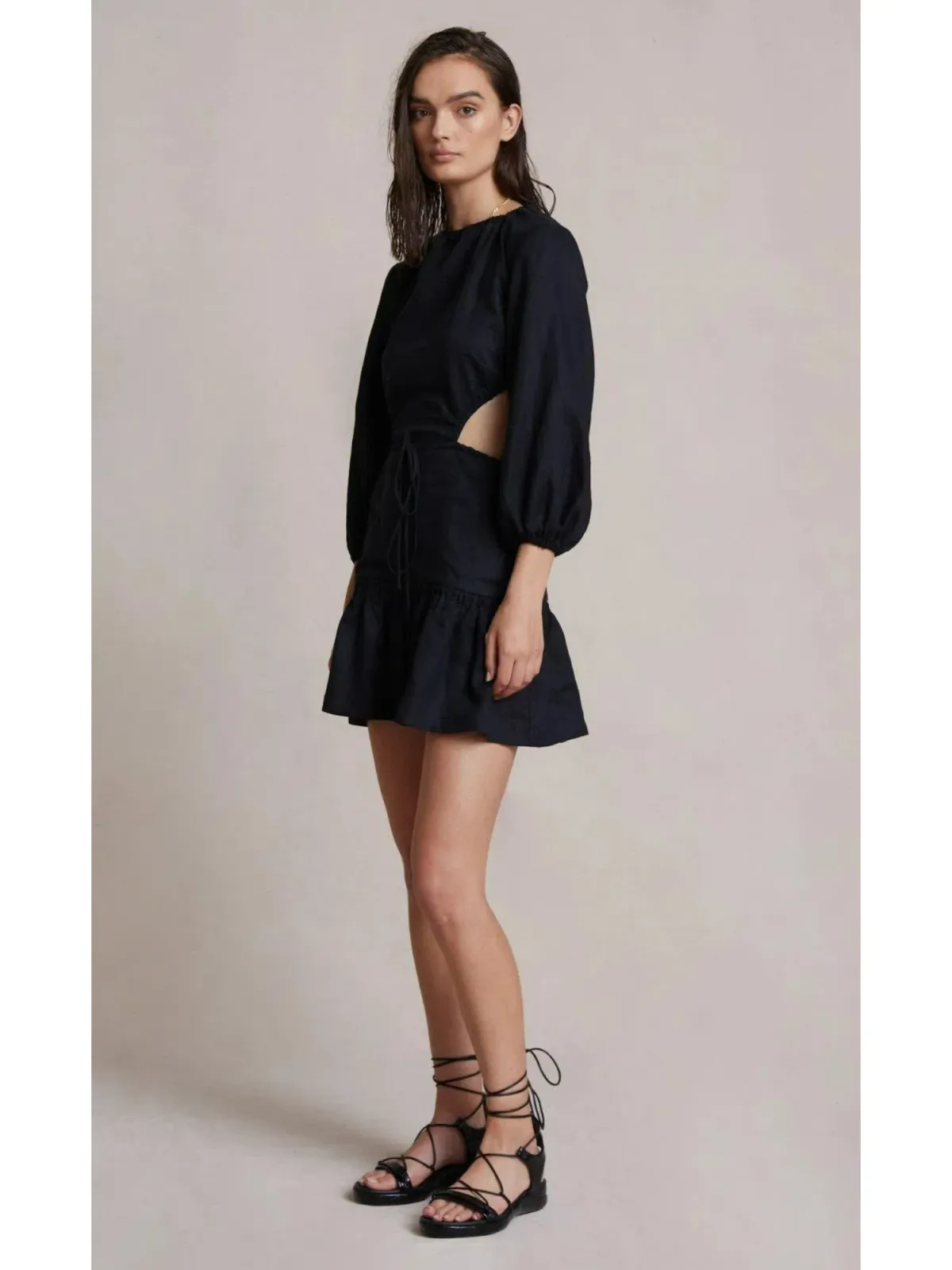 Bec & Bridge Arlington Mini Dress in Black Size AU 6 - Image 2