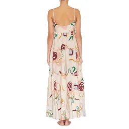 Skye and Staghorn Lottie Tiered Maxi Dress Print Size 8 for rent on The Volte - image 3