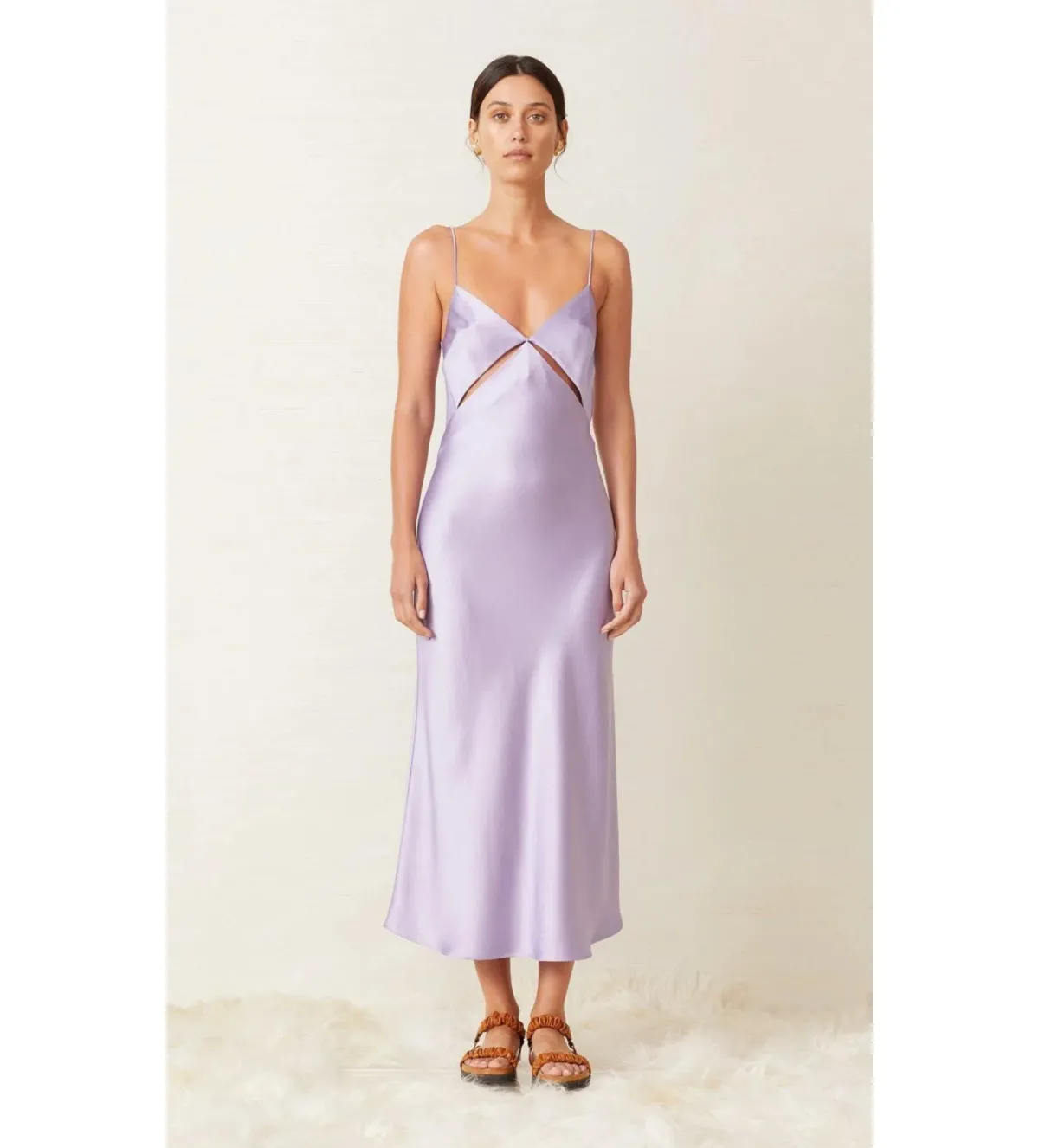 Mila Midi by Bec & Bridge in Purple Size 6 - Image 1