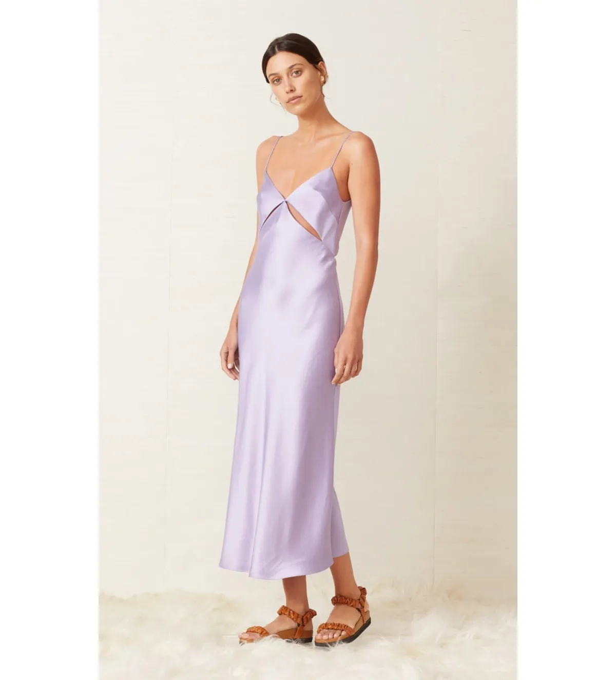 Mila Midi by Bec & Bridge in Purple Size 6 - Image 2
