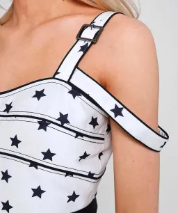 Self portrait star dress l size 10 for rent on The Volte - image 4