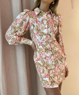 Significant Other Leonie Dress Print Size 8 for rent on The Volte - image 3