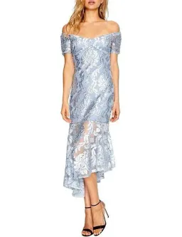 Alice McCall Fleur De Lys Gown Dress Light Blue Pebble Size 10 for rent on The Volte - image 4