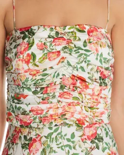 Bec & Bridge Camellia Delights Midi Dress Floral Size 6 for rent on The Volte - image 4