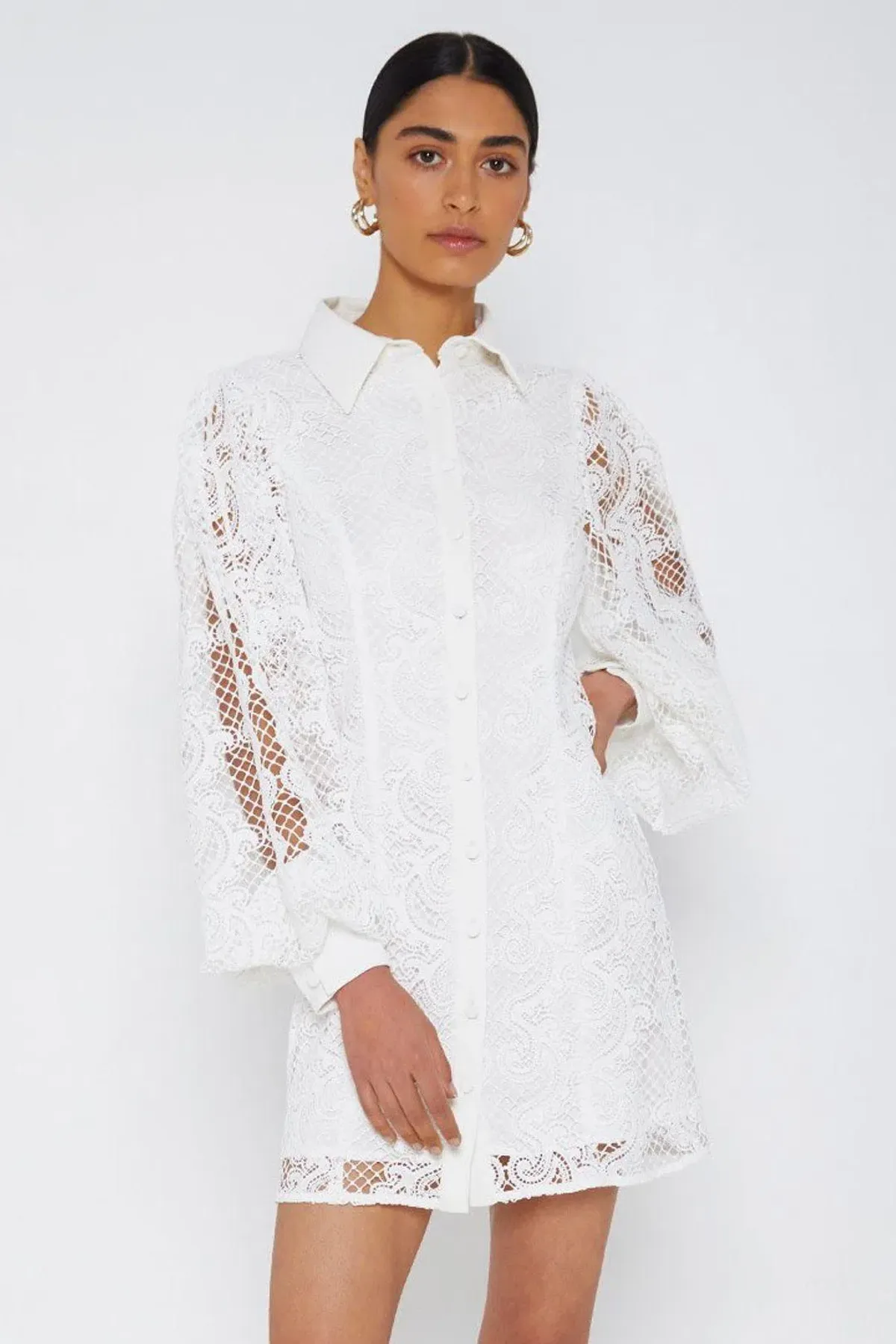 MOSSMAN Through The Looking Glass Mini Dress Size 10 - Image 4