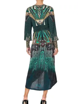 Camilla Fitzgeralds Flapper Belted Jersey Dress XXL for rent on The Volte - image 2