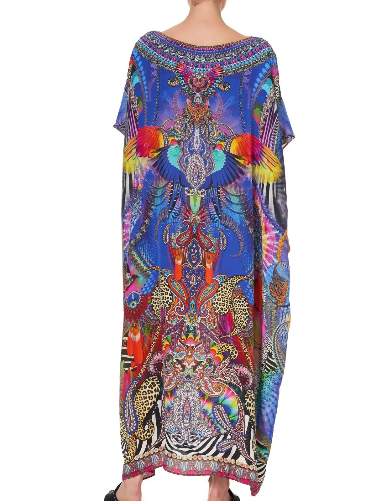 Camilla Psychedelica Round Neck Kaftan One Size - Image 2