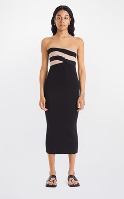 Dion Lee Interlock Bustier Dress for rent on The Volte - image 1