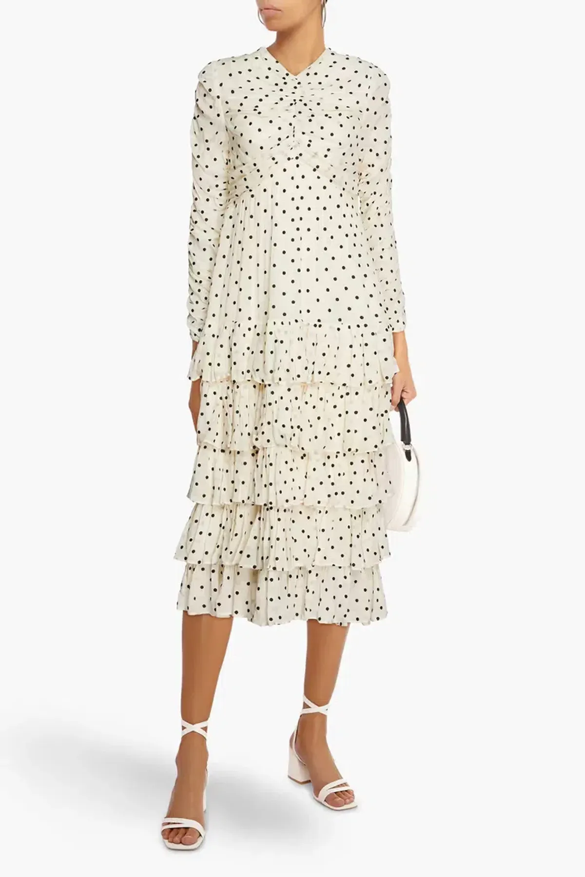 Zimmermann Concert Drawn Midi Dress Print Size 1 / Au 10  - Image 1