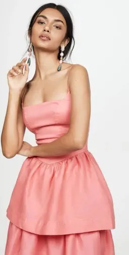 Manning Cartell pink girl on film dress for rent on The Volte - image 5