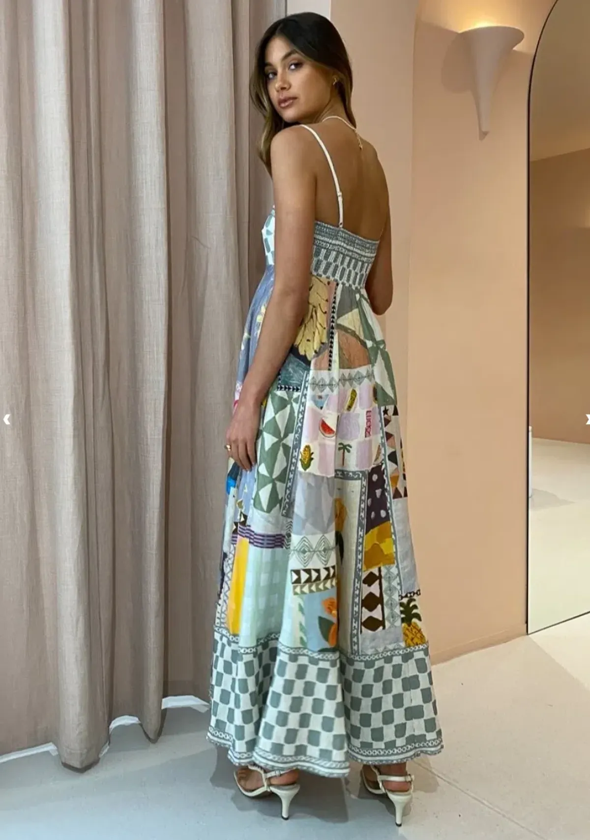 Alemais Emma Gale Sundress Print Size 10 - Image 2