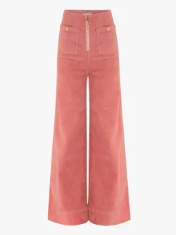 Alice McCall Corduroy Bluesy Jeans Pink Size AU 4  for rent on The Volte - image 2