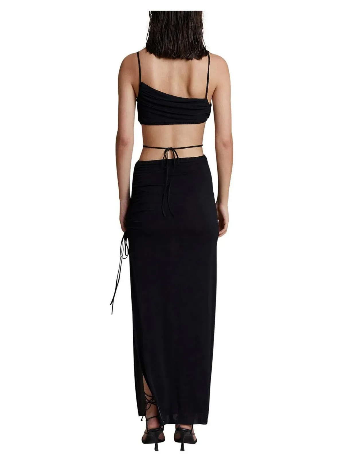 Bec & Bridge Dilkon Maxi Dress Black Size AU 6 - Image 3