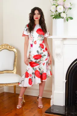 Georgy Collection Monica Dress Floral Print Size 8 for rent on The Volte - image 3