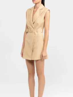 Significant Other Ruby Dress Beige Size 8 for rent on The Volte - image 4