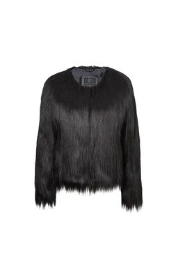 Unreal Fur Unreal Dream Jacket Black Sz 6 for rent on The Volte - image 1