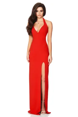 Red Medea Gown Size 10 for rent on The Volte - image 1