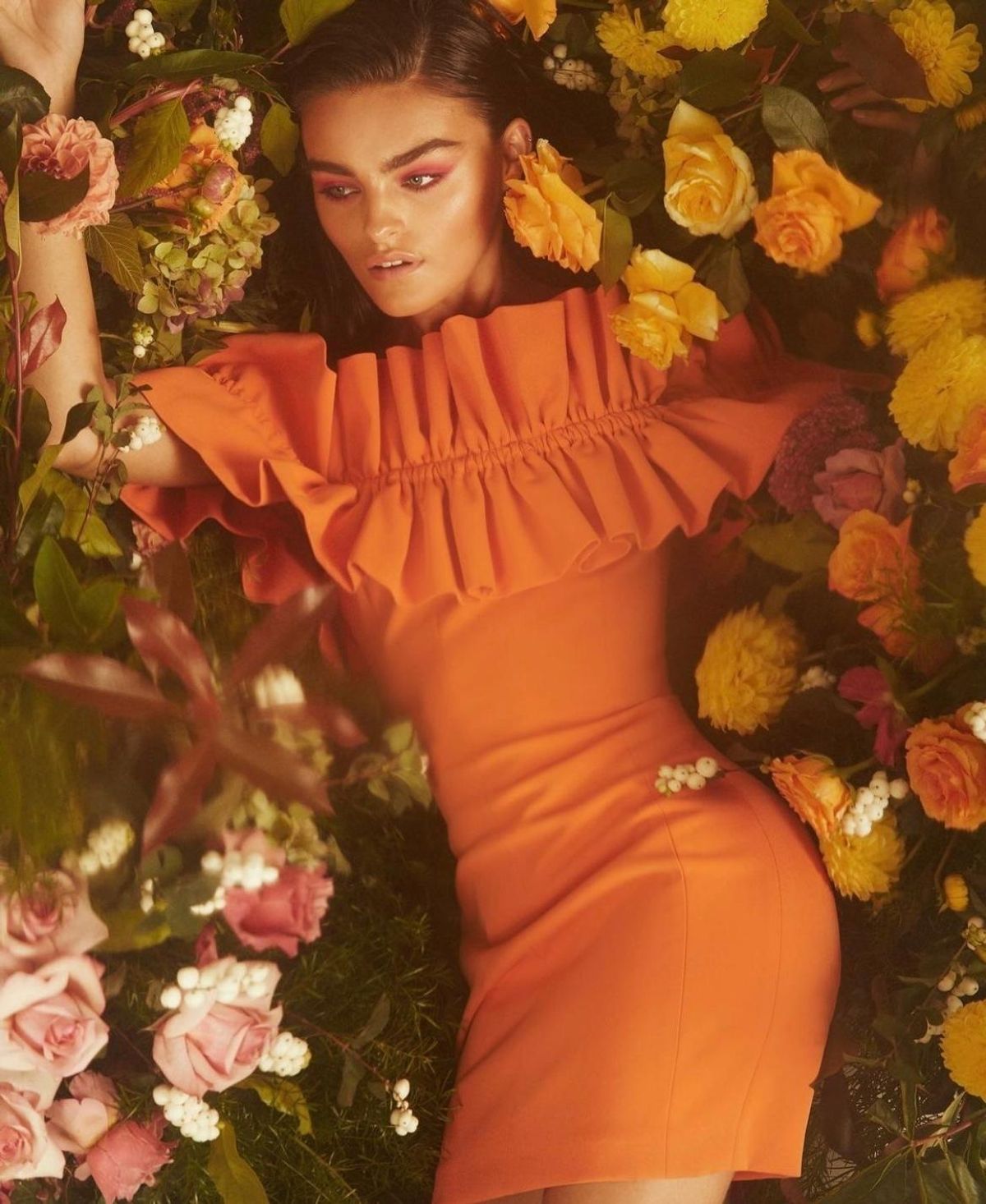 Mossman The Curious Mini Dress Orange Size 12 - Image 4