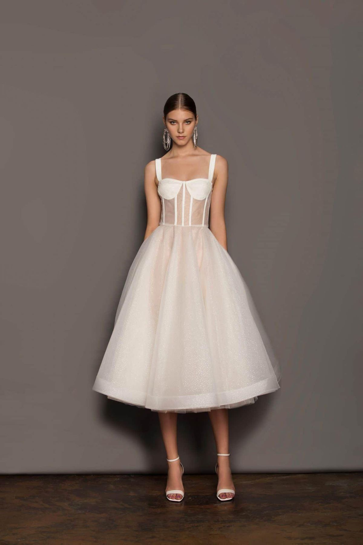 Bronx and Banco Marlena Bridal Midi - S - Image 1