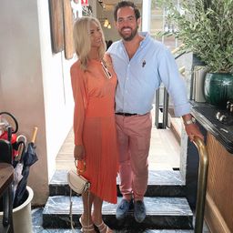 Scanlan Theodore Gloss Knit Sweater and Pleated Skirt Set Orange Size 6 for rent on The Volte - image 8