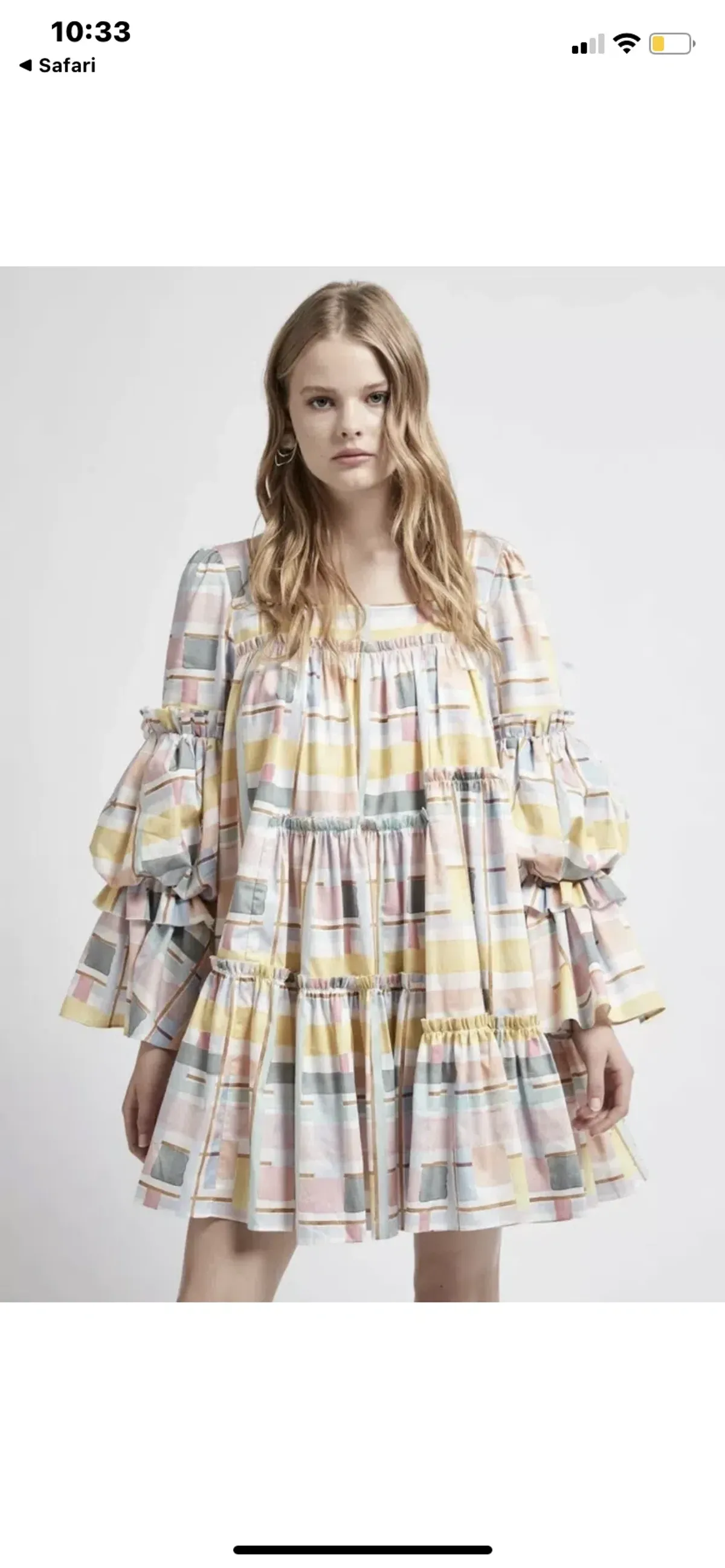 AJE Espirit Mini Dress Print Size 8 - Image 3