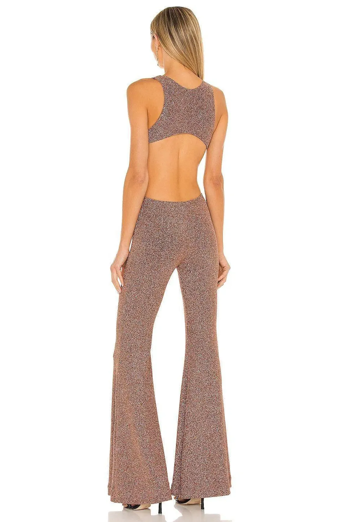 Natalie Rolt Nadia Jumpsuit - Metallic Bronze - Image 2