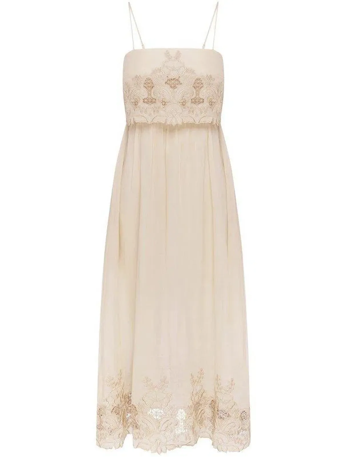 Alice McCall Donatello Midi Dress Panacotta Size 10 - Image 3