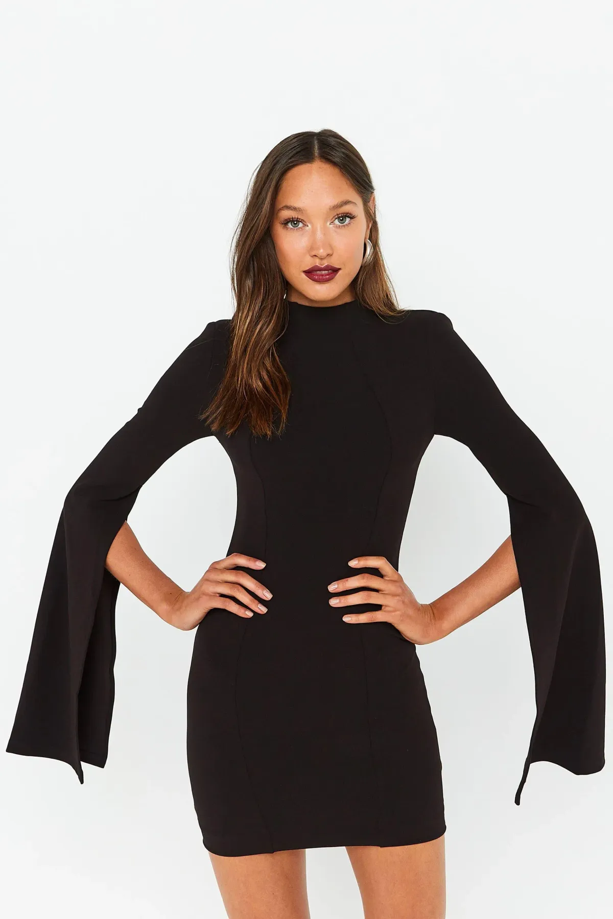 Mossman The Sense of Mystery Dress Black Size 8 - Image 2