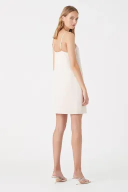 Aje  Mimosa Easton Slip Mini Dress Blush Size 4 for rent on The Volte - image 3