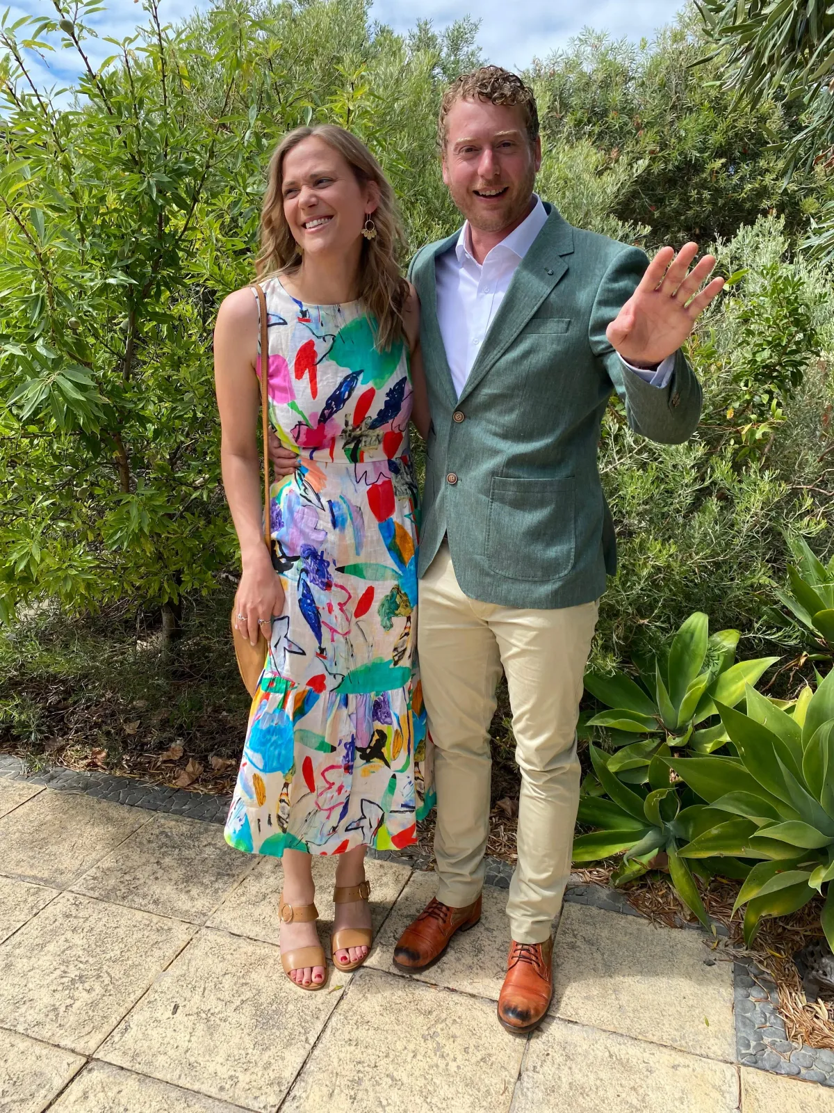 Gorman Flower in Fauve Dress Multi Size 8  - Image 4