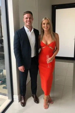 Bec  & Bridge Ulla Cut Out Midi Dress - Orange - Size 6 for rent on The Volte - image 4