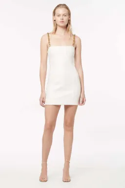 Manning Cartell- Canvas Raffia Chain Mini Dress Size 6 for rent on The Volte - image 1