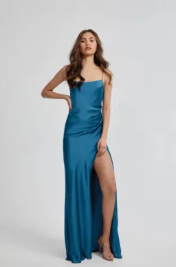 Lexi Romy Dress - Teal  size S-M for rent on The Volte - image 1