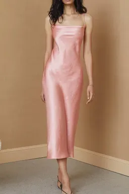 Bec & bridge coral Veronique midi dress for rent on The Volte - image 1