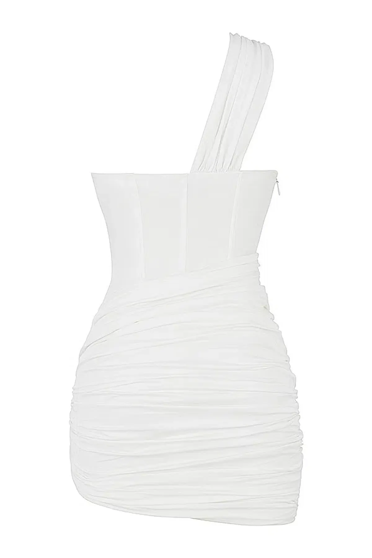 House of CB Clementine Cut Out Mini Dress White Size Small / Au 8 - Image 6