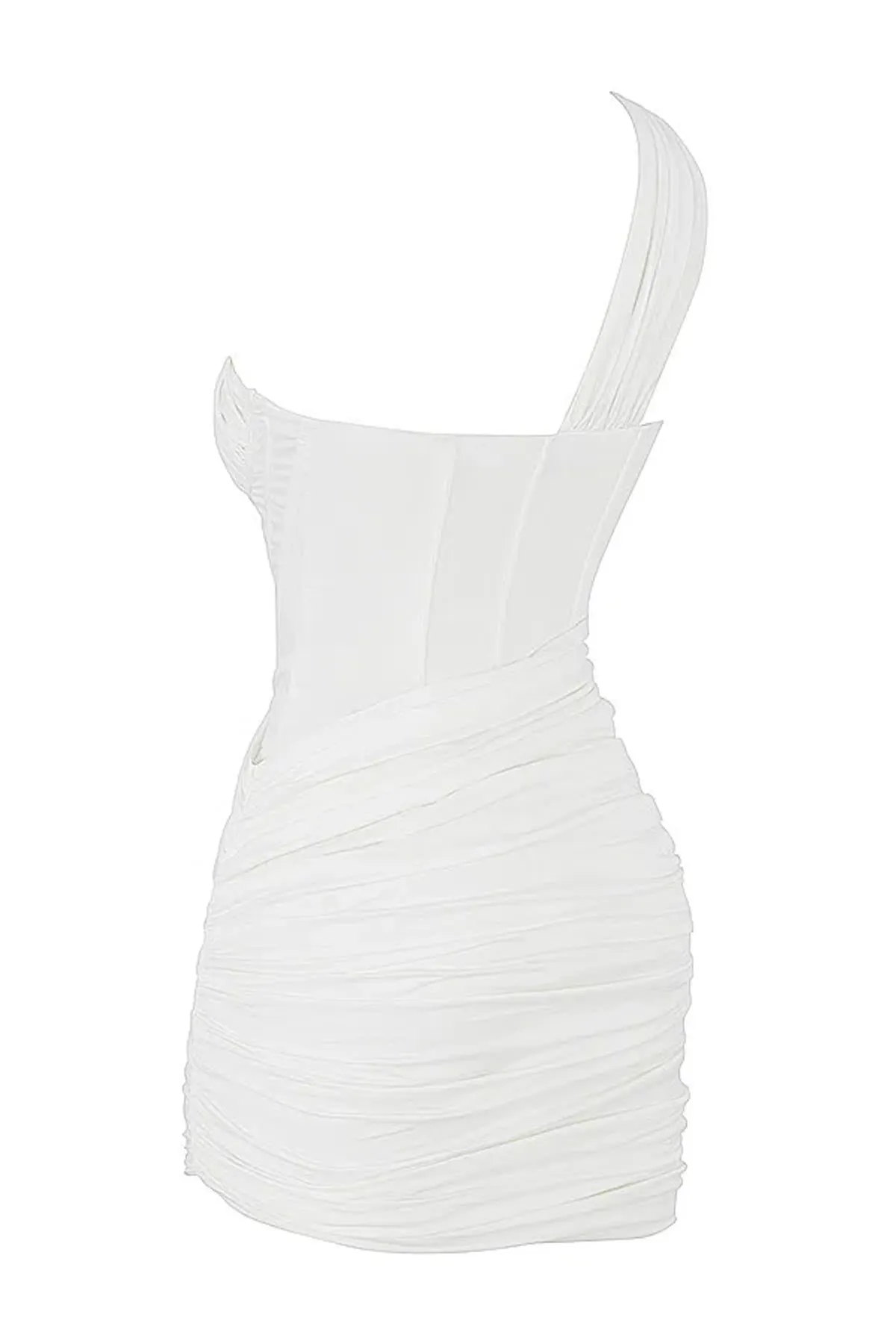 House of CB Clementine Cut Out Mini Dress White Size Small / Au 8 - Image 5