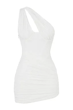House of CB Clementine Cut Out Mini Dress White Size Small / Au 8 for rent on The Volte - image 4