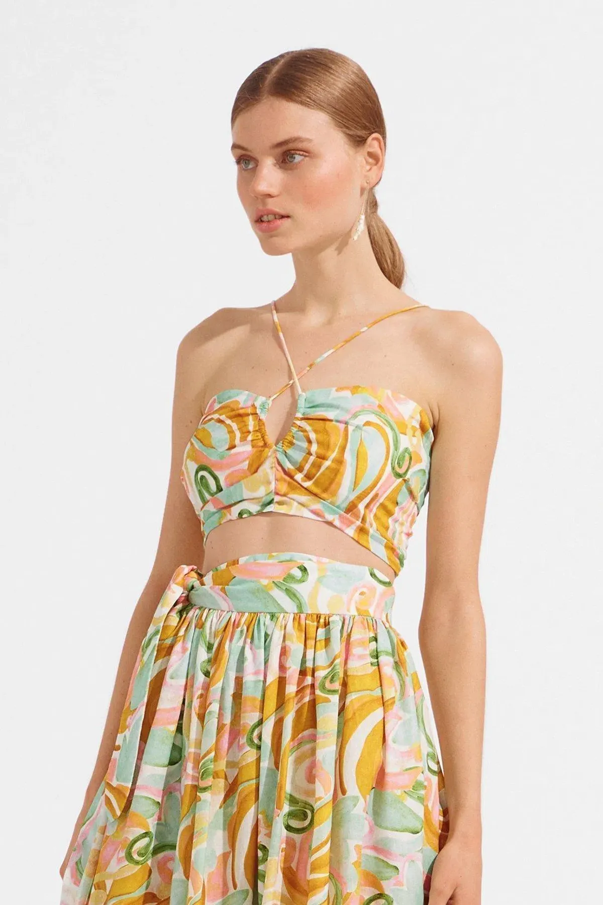 Steele Peta Allegro Midi Skirt & Crop Set Size Medium - Image 1