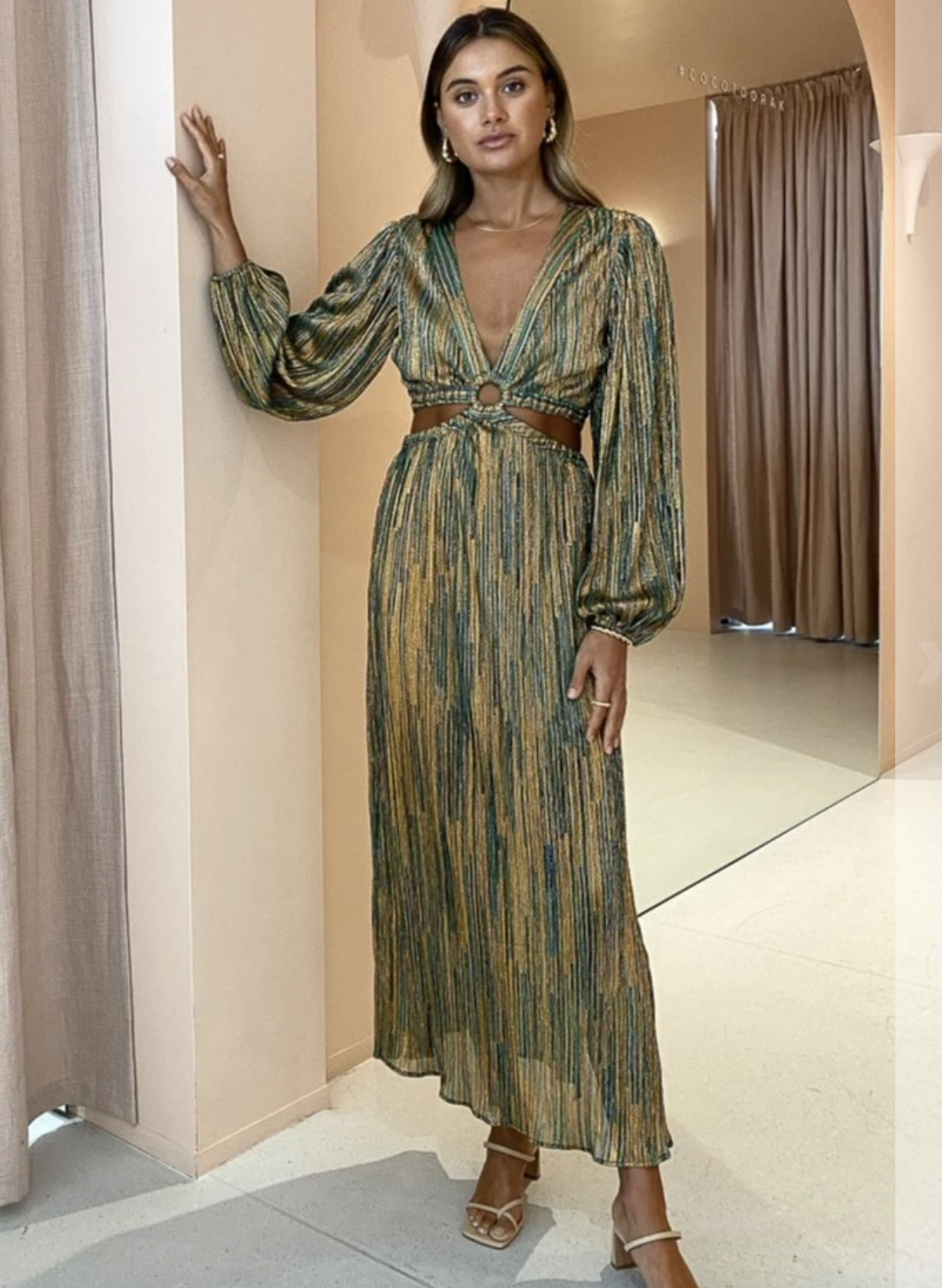 Suboo Ana Cut Out Maxi Dress - Image 1