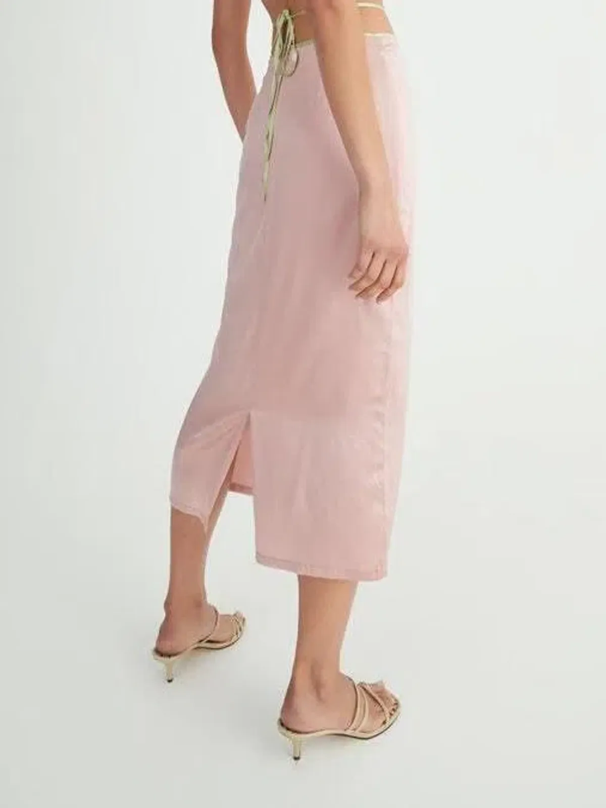 Mariika Skirt in Blush  / Melon - Image 2