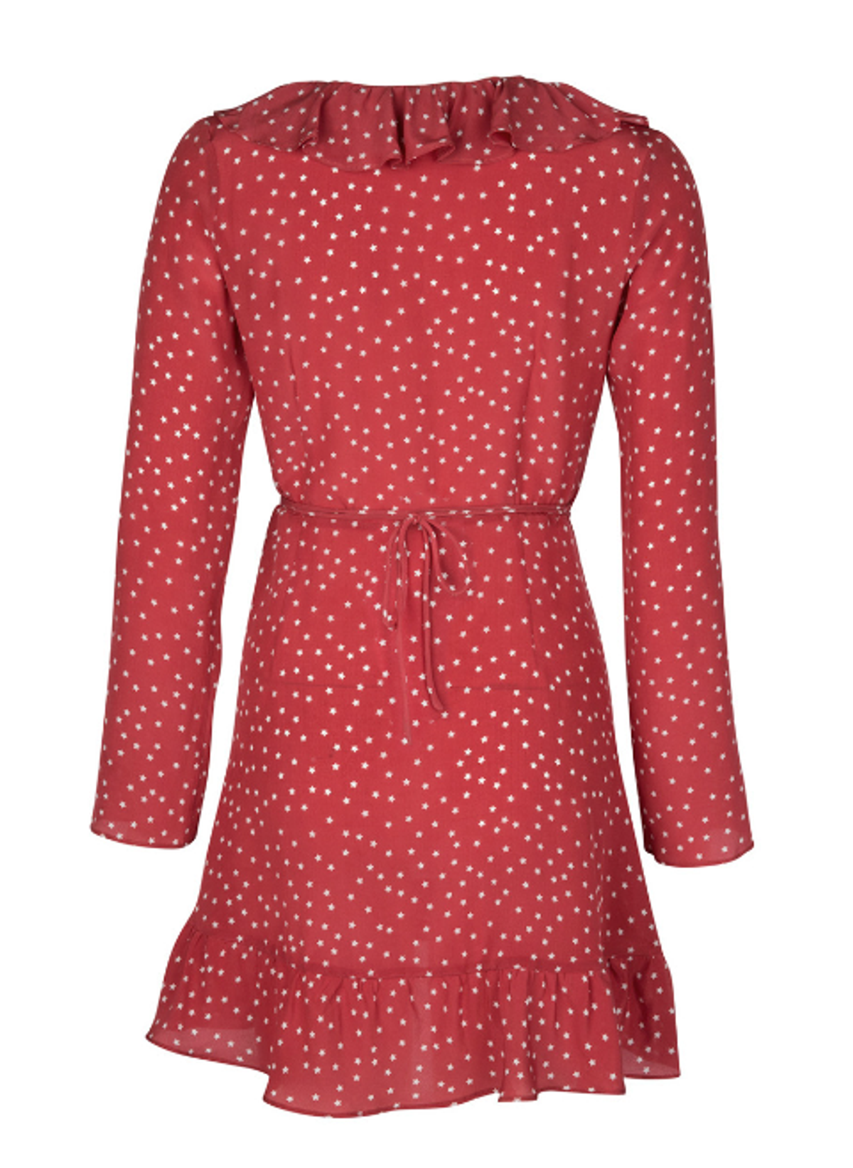 Realisation Par The Alexandra Mini Dress Red Star Size 6 - Image 7