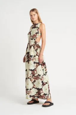Sir the Label Vivienne Maxi Dress Print Size 2 / AU 10 for rent on The Volte - image 3