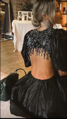 Aje Dress - Relic beaded mini for rent on The Volte - image 3