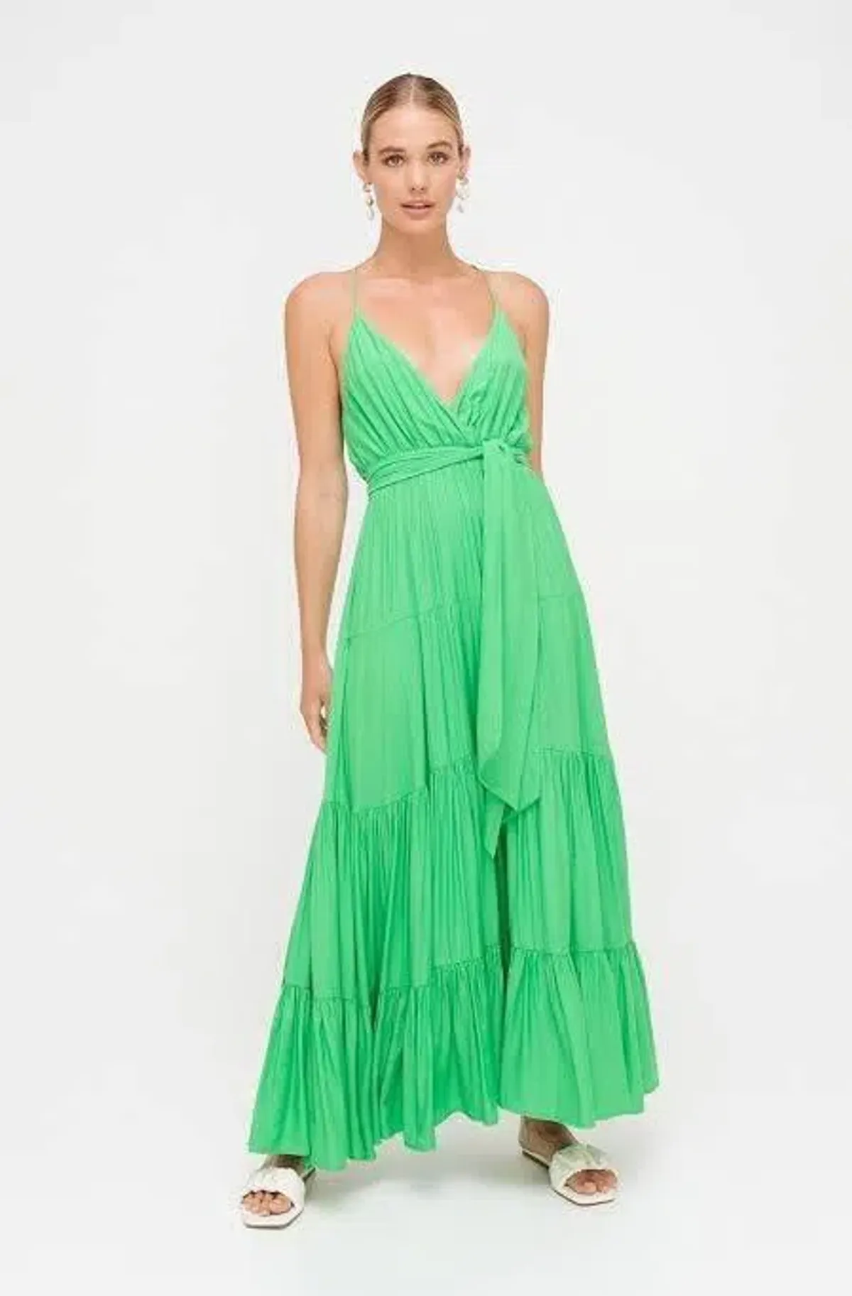 Sheike Mystique Maxi Dress Green Size 6 - Image 1