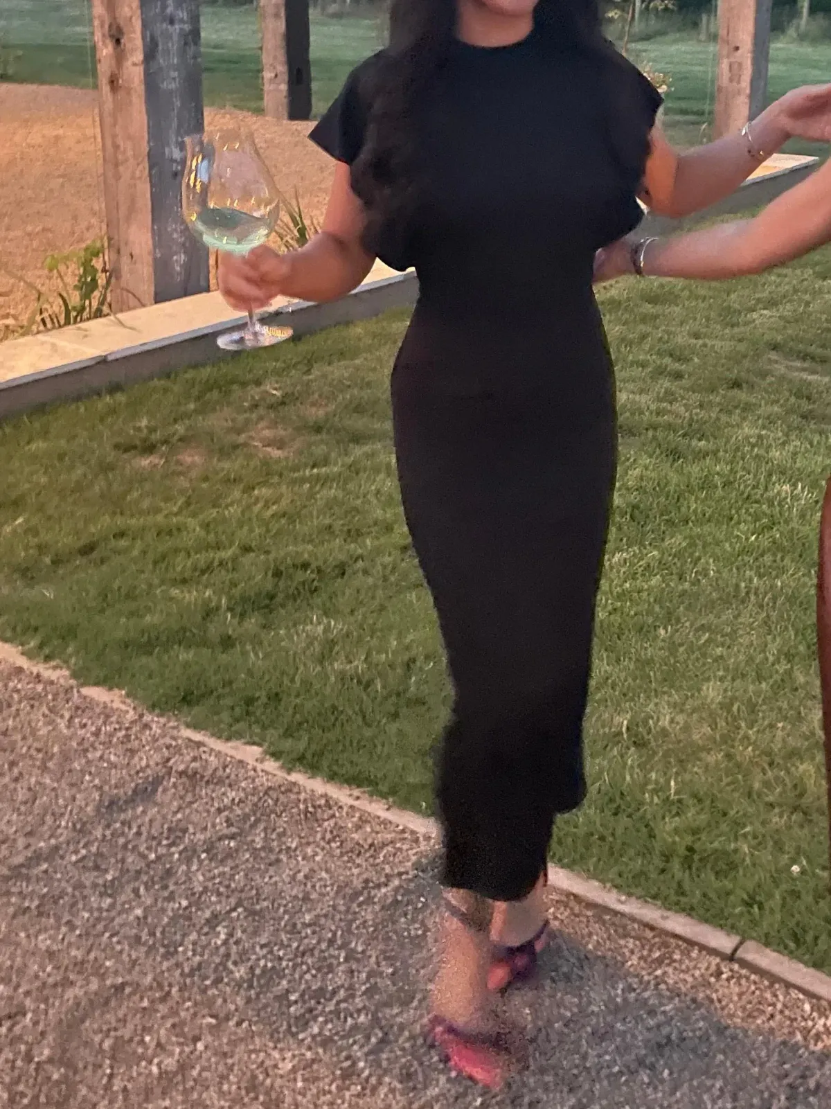 Christopher Esber Knot Back Aulenti Tee Dress Black Size 6 - Image 6