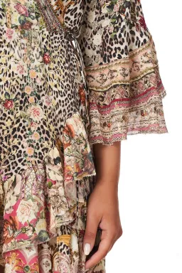 Camilla Anarchy at Annabels Short Wrap Dress Print Size 14 for rent on The Volte - image 4