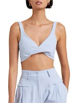 Bec and Bridge Phoebe Top and Pants Set Blue Size 8 for rent on The Volte - image 6