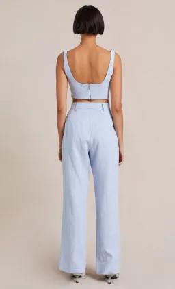 Bec and Bridge Phoebe Top and Pants Set Blue Size 8 for rent on The Volte - image 2