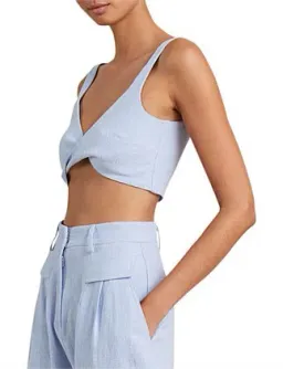 Bec and Bridge Phoebe Top and Pants Set Blue Size 8 for rent on The Volte - image 7