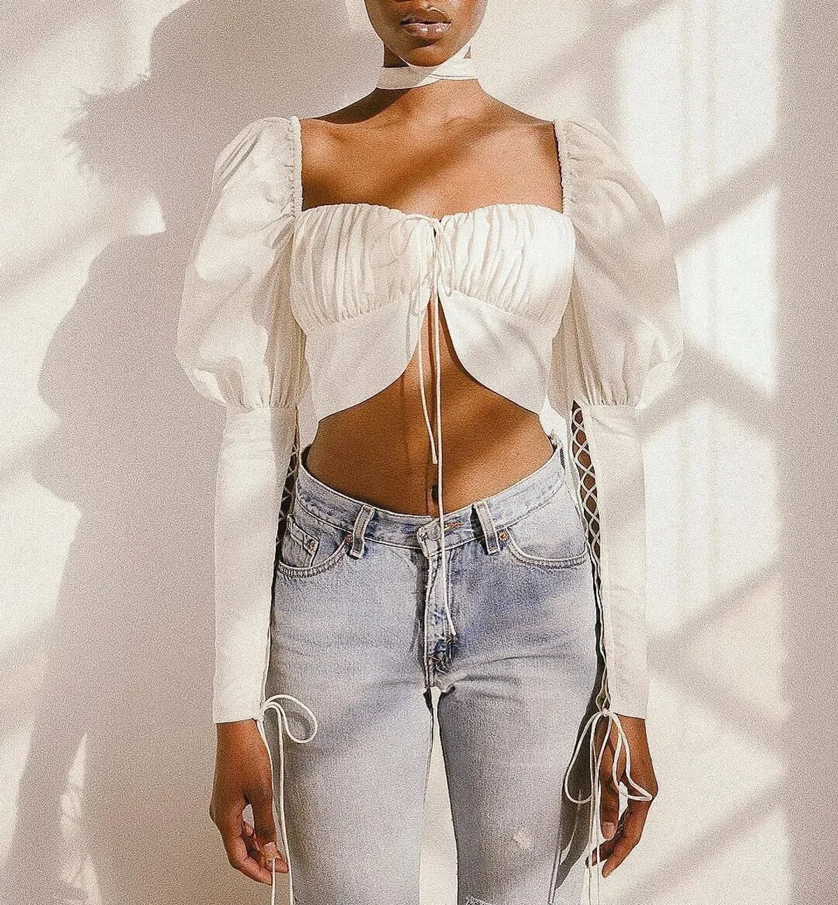 Orseund Iris Princess Top White Size 10 - Image 2